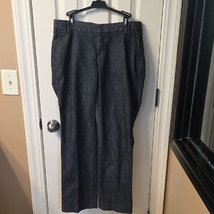 GAP Charcoal Denim Trousers